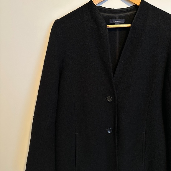 Lands’ End Wool Coat - Picture 5 of 6